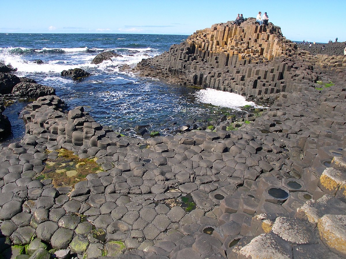 The Giant's Causeway, a UNESCO World Heritage Site in Northern Ireland
