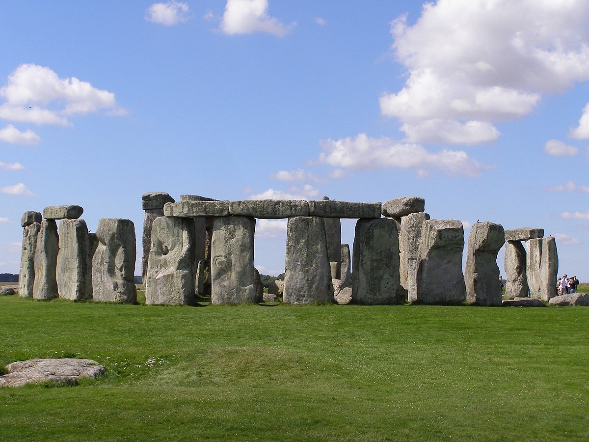Stonehenge, a prehistoric monument in Wiltshire, England